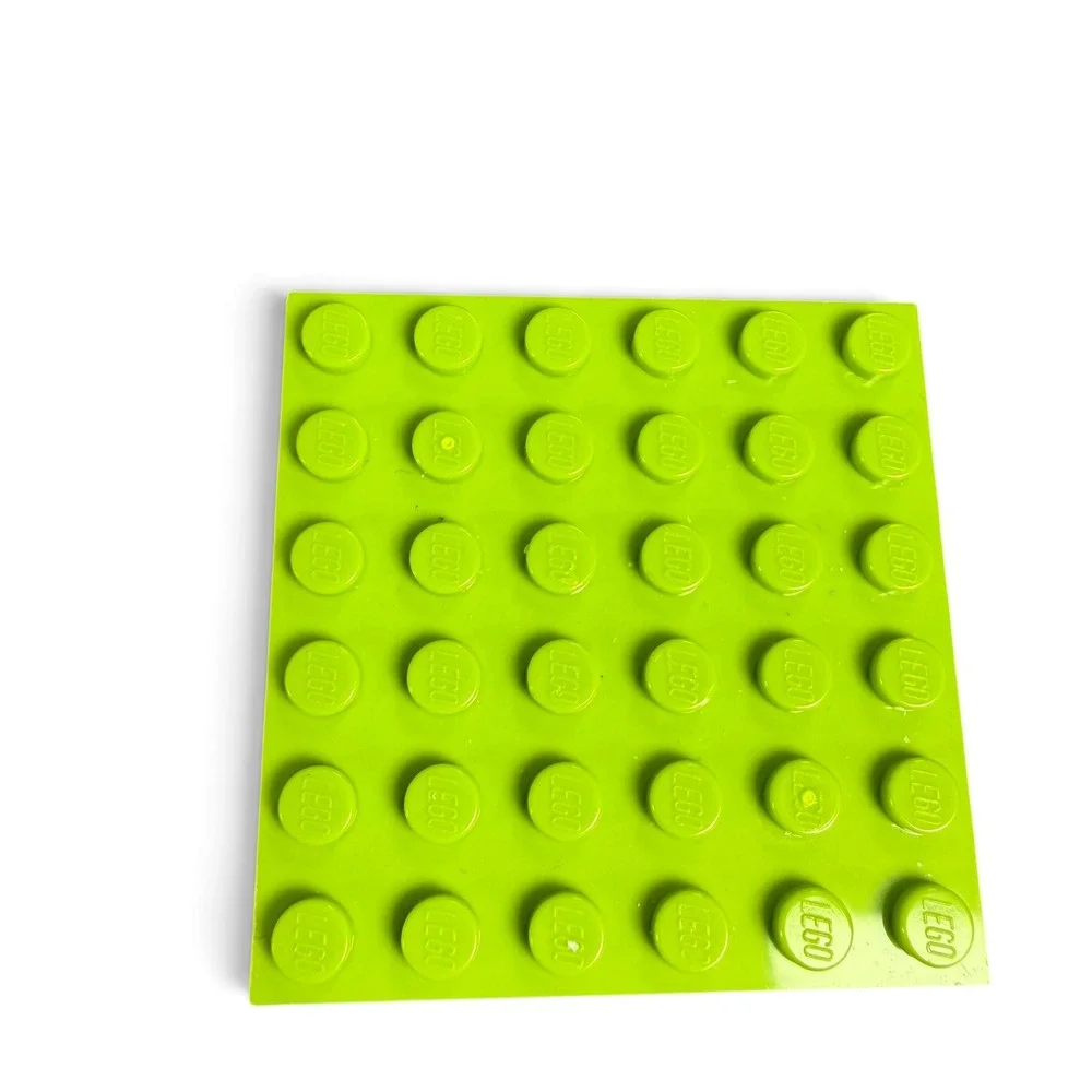 LEGO Mixed Baseplate and Plate Lot Tan Green Brown Yellow Building Foundations